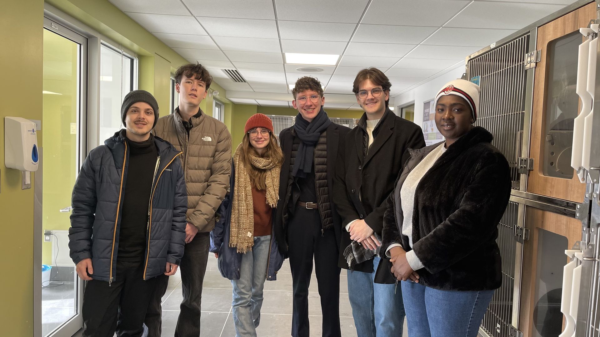 Photo des membres du Rotaract à la SPA